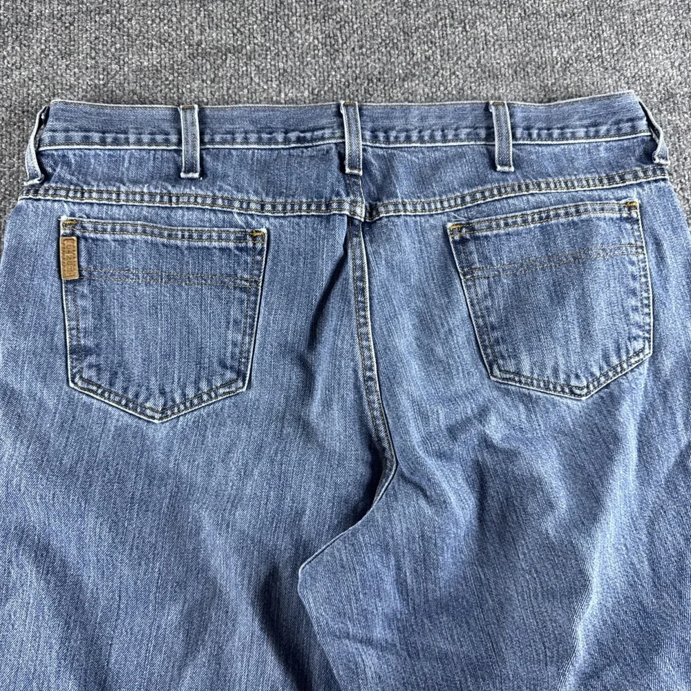 Cinch ED Locker Stock Jeans Men 40x32 Blue Denim Bootcut Workwear Distressed